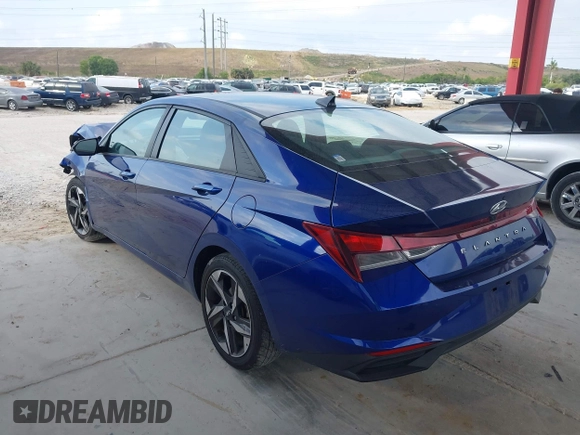 2023 Hyundai Elantra SEL with VIN 5NPLS4AG9PH099652, listed as a IAAI auction lot 42043340 with 64,376 mi miles and . Bid and sale history available at DreamBid. Image 3.