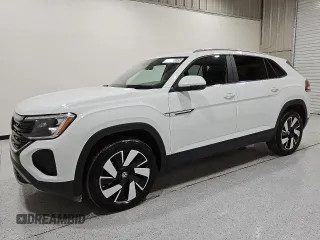 2024 Volkswagen Atlas SE z VIN 1V2WE2CA1RC219958, wystawiony jako Copart lot #56071695 z przebiegiem 32 608 mil mil oraz Czysty tytuł • Clean title. Historia ofert i sprzedaży dostępna na DreamBid. Obrazek 1.
