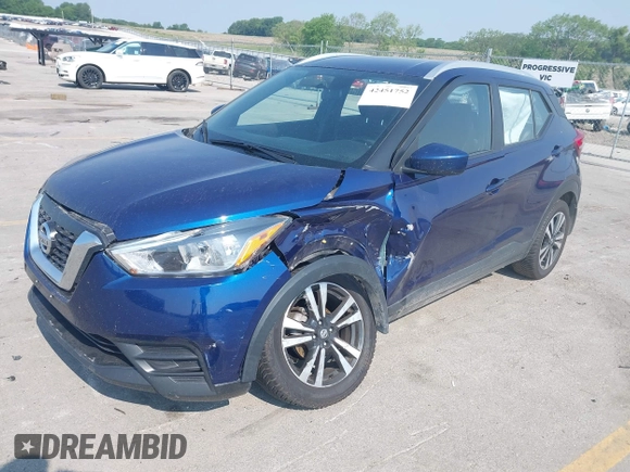 2018 Nissan Kicks SV with VIN 3N1CP5CUXJL506608, listed as a IAAI auction lot 42451752 with 77,235 mi miles and . Bid and sale history available at DreamBid. Image 17.