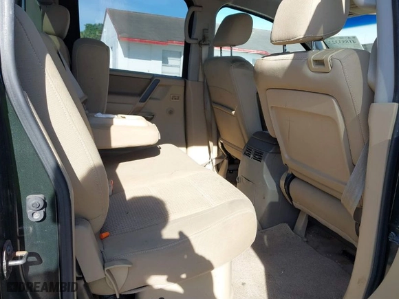 2008 Nissan Titan XE with VIN 1N6BA07D08N334443, listed as a IAAI auction lot 41883323 with 220,097 mi miles. Bid and sale history available at carsss.com. Image 8.