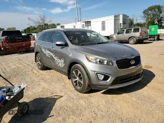2017 Kia Sorento EX with VIN 5XYPHDA56HG239230, listed as a Copart auction lot 83670024 with 132,830 mi miles and Salvage Title. Bid and sale history available at DreamBid. Image 12.