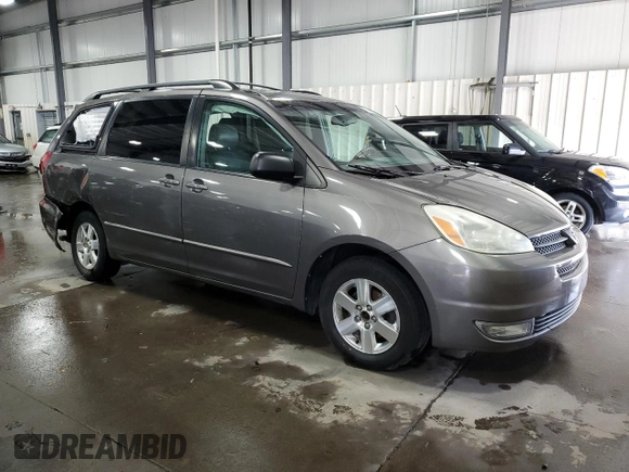 2004 Toyota Sienna XLE with VIN 5TDZA22CX4S144066, listed as a Copart auction lot 51097185 with 178,440 mi miles and Salvage Title. Bid and sale history available at carsss.com. Image 4.