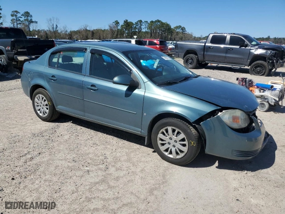2009 Chevrolet Cobalt LT w/1LT with VIN 1G1AT58HX97122039, listed as a Copart auction lot 47681525 with 72,452 mi miles and Salvage Title. Bid and sale history available at carsss.com. Image 4.