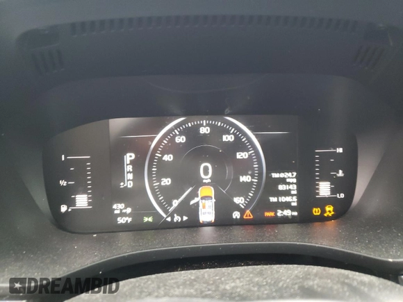 2019 Volvo XC60 Momentum with VIN LYV102RK0KB298964, listed as a Copart auction lot 54860385 with 83,143 mi miles and Salvage title. Bid and sale history available at DreamBid. Image 9.
