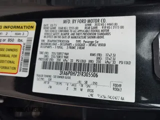 2015 Ford Fusion SE z VIN 3FA6P0H72FR305506, wystawiony jako IAAI lot #42139545 z przebiegiem 94 461 mil mil oraz . Historia ofert i sprzedaży dostępna na DreamBid. Obrazek 9.