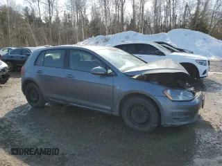 2016 Volkswagen Golf TSI SE z VIN 3VW217AU7GM042783, wystawiony jako Copart lot #46247585 z przebiegiem Nie podano mil oraz Szkoda całkowita • Salvage title. Historia ofert i sprzedaży dostępna na DreamBid. Obrazek 4.
