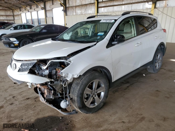 2015 Toyota RAV4 XLE with VIN JTMRFREV5FJ024263, listed as a Copart auction lot 51190185 with 119,492 mi miles and Clean Title. Bid and sale history available at carsss.com. Image 1.