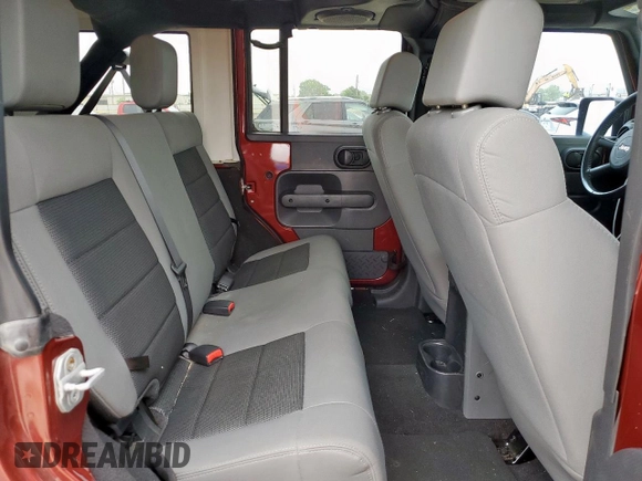 2008 Jeep Wrangler Unlimited X with VIN 1J4GA39158L569665, listed as a Copart auction lot 55475135 with 91,696 mi miles and Clean Title. Bid and sale history available at DreamBid. Image 11.