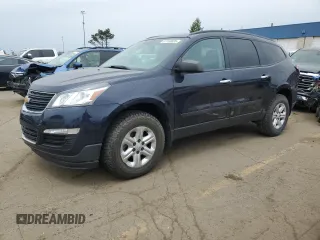 2017 Chevrolet Traverse LS z VIN 1GNKRFED1HJ297564, wystawiony jako Copart lot #57763685 z przebiegiem 149 289 mil mil oraz Czysty tytuł • Clean title. Historia ofert i sprzedaży dostępna na DreamBid. Obrazek 1.