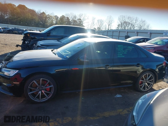 2018 Audi A4 Premium Plus with VIN WAUENAF49JA052761, listed as a IAAI auction lot 41697472 with 115,472 mi miles. Bid and sale history available at carsss.com. Image 14.