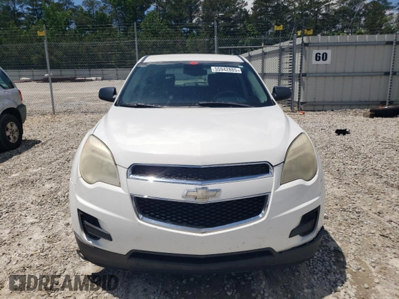 2013 Chevrolet Equinox LS with VIN 1GNALBEK4DZ103206, listed as a Copart auction lot 55942885 with 198,999 mi miles and Clean Title. Bid and sale history available at DreamBid. Image 5.