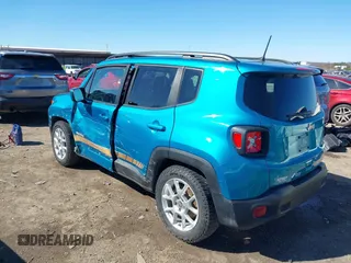 2020 Jeep Renegade Altitude with VIN ZACNJABB0LPL85188, listed as a IAAI auction lot 41674402 with 86,022 mi miles and . Bid and sale history available at DreamBid. Image 3.