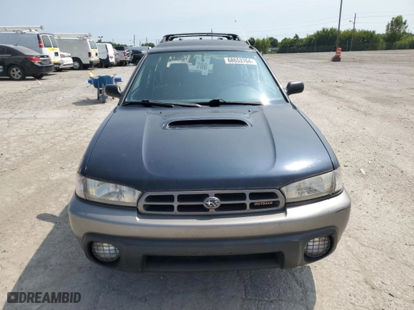 1999 Subaru Legacy Wagon Outback with VIN 4S3BG6850X7657891, listed as a Copart auction lot 68653764 with 107,861 mi miles and Salvage Title. Bid and sale history available at carsss.com. Image 5.