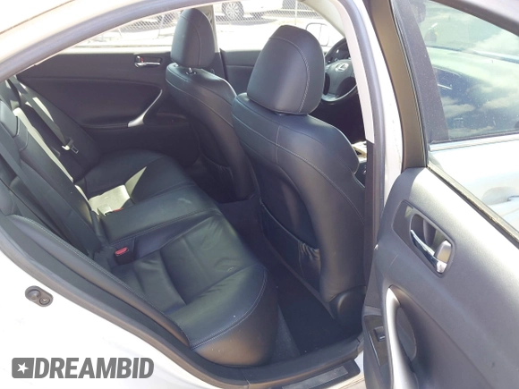 2010 Lexus IS 350 with VIN JTHBE5C26A5023855, listed as a IAAI auction lot 41692952 with 98,048 mi miles and . Bid and sale history available at DreamBid. Image 8.