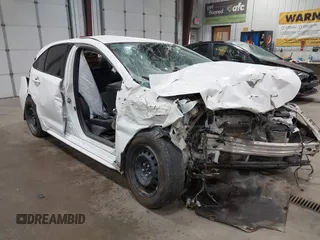 2024 Toyota Corolla LE with VIN JTDB4MEE5R3021351, listed as a IAAI auction lot 42468713 with 46,980 mi miles and . Bid and sale history available at DreamBid. Image 1.