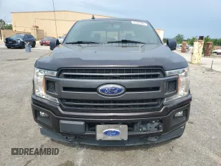 2019 Ford F-150 XL with VIN 1FTEW1E40KFC77222, listed as a Copart auction lot 57392505 with 87,430 mi miles and Salvage title. Bid and sale history available at DreamBid. Image 5.