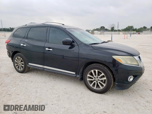 2015 Nissan Pathfinder SV с VIN 5N1AR2MN8FC697478, выставлен на аукционе Copart как лот 56248395 с пробегом 112 625 миль миль и Списание • Salvage title. История ставок и продаж доступна на DreamBid. Изображение 4.
