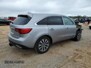 2016 Acura MDX w/Tech with VIN 5FRYD3H45GB015796, listed as a Copart auction lot 51220955 with 72,555 mi miles and Salvage Title. Bid and sale history available at carsss.com. Image 3.
