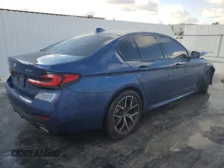 2021 BMW 5 Series 540i with VIN WBA53BJ09MCF41902, listed as a Copart auction lot 42562425 with 71,719 mi miles and Clean Title. Bid and sale history available at DreamBid. Image 3.