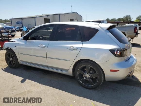 2004 Mazda 3 s with VIN JM1BK343741122704, listed as a Copart auction lot 53317435 with 214,688 mi miles and Salvage Title. Bid and sale history available at carsss.com. Image 2.