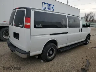 2012 Chevrolet Express Passenger 1LT with VIN 1GAZG1FG4C1183231, listed as a Copart auction lot 87666715 with 145,123 mi miles and Clean Title. Bid and sale history available at carsss.com. Image 3.