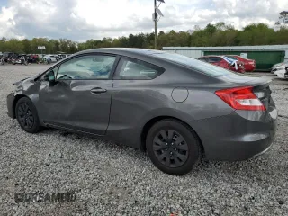 2012 Honda Civic Cpe LX with VIN 2HGFG3B58CH565582, listed as a Copart auction lot 51596875 with 212,658 mi miles and Salvage Title. Bid and sale history available at carsss.com. Image 2.