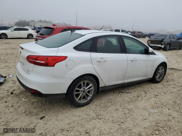 2018 Ford Focus SE with VIN 1FADP3F22JL207518, listed as a Copart auction lot 43001325 with 51,919 mi miles and Clean Title. Bid and sale history available at carsss.com. Image 3.