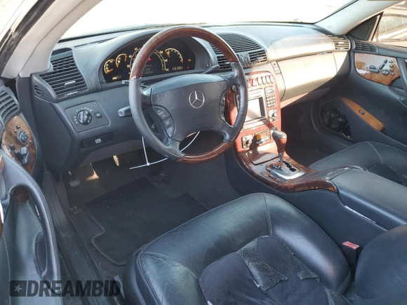2002 Mercedes-Benz CL 500/600 z VIN WDBPJ75J32A023824, wystawiony jako Copart lot #77254134 z przebiegiem 187 807 mil mil oraz Szkoda całkowita • Salvage title. Historia ofert i sprzedaży dostępna na DreamBid. Obrazek 8.