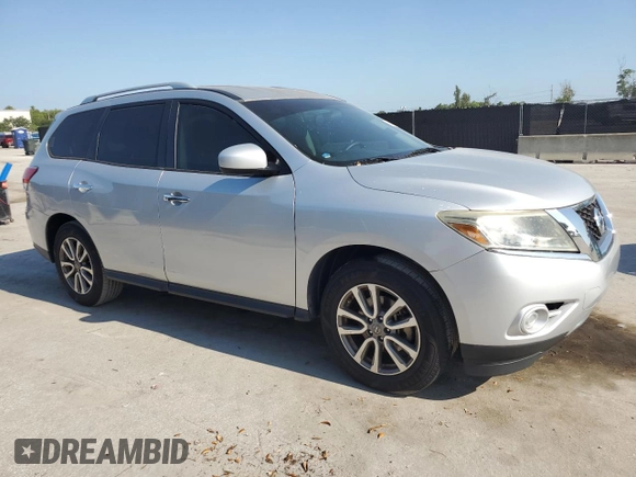 2014 Nissan Pathfinder S z VIN 5N1AR2MN4EC676061, wystawiony jako Copart lot #65472865 z przebiegiem 176 016 mil mil oraz Czysty tytuł • Clean title. Historia ofert i sprzedaży dostępna na DreamBid. Obrazek 4.