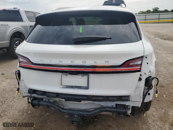 2022 Lincoln Nautilus Reserve with VIN 2LMPJ8KP3NBL27793, listed as a Copart auction lot 61820284 with 16,163 mi miles and Salvage Title. Bid and sale history available at carsss.com. Image 6.