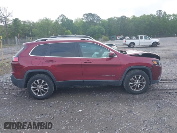 2019 Jeep Cherokee Latitude Plus with VIN 1C4PJMLB3KD195412, listed as a IAAI auction lot 42117860 with 177,178 mi miles. Bid and sale history available at carsss.com. Image 13.