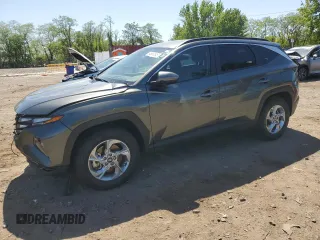2023 Hyundai Tucson SEL with VIN 5NMJBCAE2PH245239, listed as a Copart auction lot 54863545 with 56,228 mi miles and Salvage title. Bid and sale history available at DreamBid. Image 1.