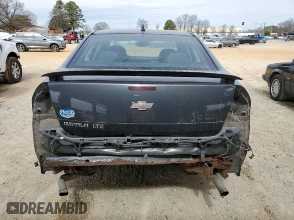 2012 Chevrolet Impala LTZ with VIN 2G1WC5E35C1315525, listed as a Copart auction lot 47987615 with 130,099 mi miles and Salvage Title. Bid and sale history available at DreamBid. Image 6.