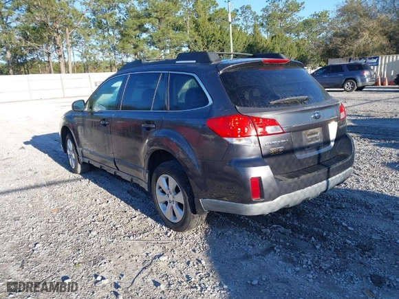 2011 Subaru Outback 2.5i Prem AWP with VIN 4S4BRCCC2B3403240, listed as a IAAI auction lot 41824835 with 189,108 mi miles. Bid and sale history available at carsss.com. Image 3.