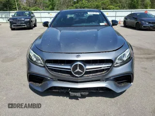 2019 Mercedes-Benz E 63 S AMG with VIN WDDZF8KB2KA689531, listed as a Copart auction lot 58630144 with 56,796 mi miles and Salvage Title. Bid and sale history available at DreamBid. Image 5.