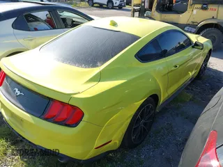 2021 Ford Mustang EcoBoost with VIN 1FA6P8TH8M5144464, listed as a IAAI auction lot 41566467 with 40,758 mi miles. Bid and sale history available at carsss.com. Image 4.