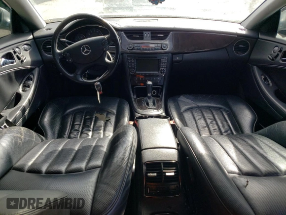 2008 Mercedes-Benz CLS-Class 5.5L with VIN WDDDJ72X88A118200, listed as a Copart auction lot 78005464 with 113,005 mi miles and Salvage Title. Bid and sale history available at carsss.com. Image 8.