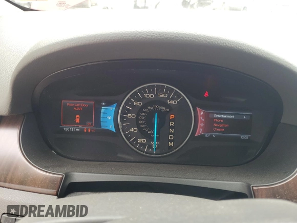 2011 Ford Edge Limited with VIN 2FMDK3KC5BBA75651, listed as a Copart auction lot 59767215 with 120,131 mi miles and Non repairable. Bid and sale history available at DreamBid. Image 9.