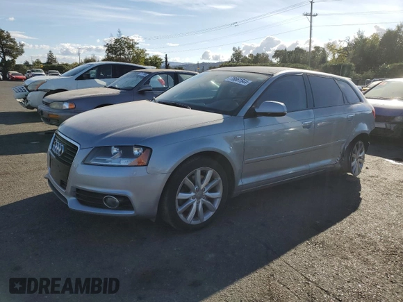 2011 Audi A3 Premium with VIN WAUBEAFM7BA037728, listed as a Copart auction lot 78861544 with 104,001 mi miles and Salvage title. Bid and sale history available at DreamBid. Image 1.