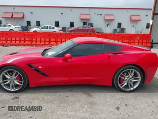 2018 Chevrolet Corvette 1LT with VIN 1G1YB2D75J5101256, listed as a IAAI auction lot 41912771 with 23,160 mi miles. Bid and sale history available at carsss.com. Image 6.