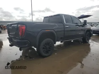 2022 GMC Sierra 2500HD Denali z VIN 1GT49REY7NF314792, wystawiony jako Copart lot #55963455 z przebiegiem 114 853 mil mil oraz Szkoda całkowita • Salvage title. Historia ofert i sprzedaży dostępna na DreamBid. Obrazek 3.