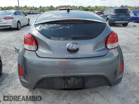 2014 Hyundai Veloster with VIN KMHTC6AD2EU216209, listed as a Copart auction lot 68901093 with 106,189 mi miles and Salvage title. Bid and sale history available at DreamBid. Image 6.