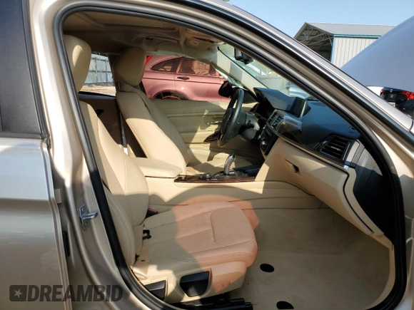 2014 BMW 3 Series 320i with VIN WBA3B1G54ENS81385, listed as a Copart auction lot 58822055 with Not provided miles and Salvage title. Bid and sale history available at DreamBid. Image 7.
