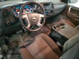 2012 Chevrolet Silverado 1500 LT with VIN 1GCRCSE09CZ306875, listed as a Copart auction lot 46305785 with 195,966 mi miles and Salvage Title. Bid and sale history available at DreamBid. Image 8.