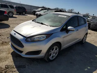 2015 Ford Fiesta SE with VIN 3FADP4EJ4FM214362, listed as a Copart auction lot 47951415 with 0 mi miles and Salvage Title. Bid and sale history available at carsss.com. Image 1.