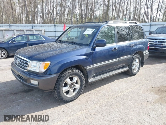 2004 Toyota Land Cruiser with VIN JTEHT05J942054673, listed as a IAAI auction lot 42112791 with 206,784 mi miles. Bid and sale history available at carsss.com. Image 20.