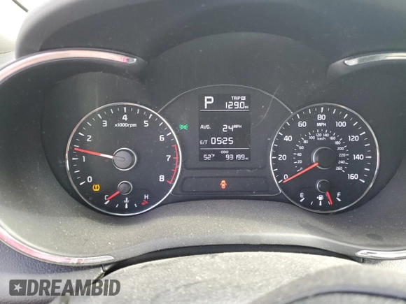 2018 Kia Forte LX with VIN KNAFK5A88J5772981, listed as a Copart auction lot 76985474 with 93,199 mi miles and Salvage Title. Bid and sale history available at carsss.com. Image 9.
