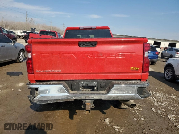 2021 Chevrolet Silverado 3500HD Work Truck with VIN 1GC4YSE78MF202471, listed as a Copart auction lot 43799204 with 60,268 mi miles and Salvage Title. Bid and sale history available at carsss.com. Image 6.