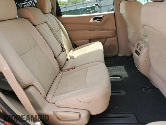 2016 Nissan Pathfinder SV with VIN 5N1AR2MMXGC604663, listed as a Copart auction lot 51388265 with 72,928 mi miles and Salvage Title. Bid and sale history available at carsss.com. Image 11.