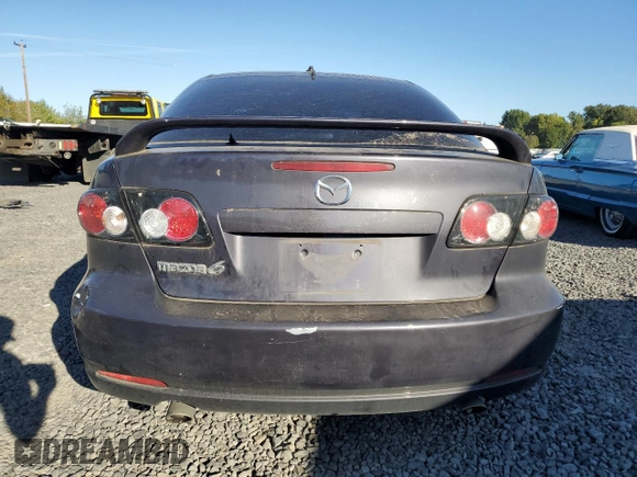 2007 Mazda 6 i Sport VE with VIN 1YVHP84C575M13864, listed as a Copart auction lot 74629194 with Not Provided miles and Salvage Title. Bid and sale history available at DreamBid. Image 6.
